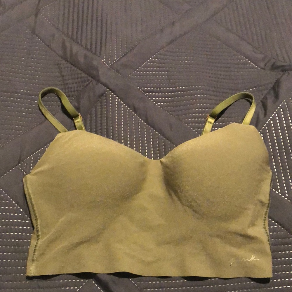 Pink Victoria’s Secret bra